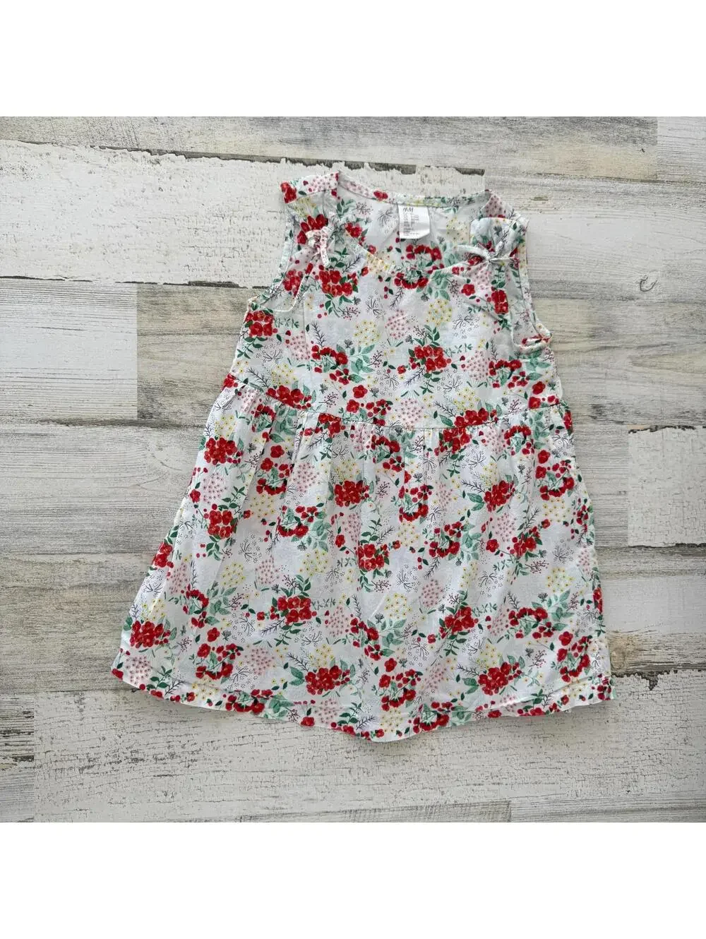 H&M Baby 9-12 Months Floral Lightweight Dress